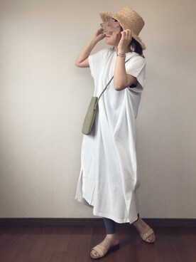 uaさん（レディース・153cm）の春コーディネート