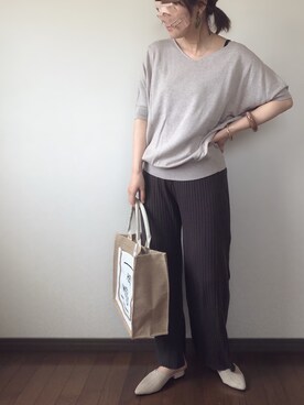 uaさん（レディース・153cm）の春コーディネート