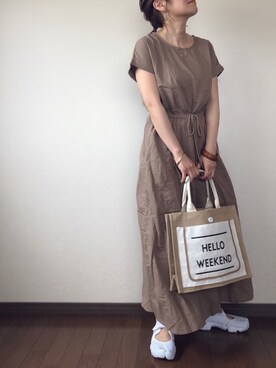 「boujeloud」｜uaさん（レディース・153cm）の春コーディネート