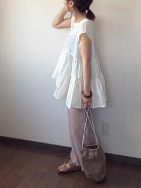 uaさん（レディース・153cm）の夏コーディネート