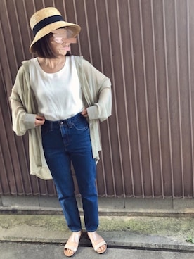 uaさん（レディース・153cm）の夏コーディネート