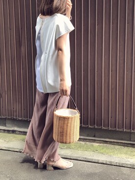 「petitcro」｜uaさん（レディース・153cm）の夏コーディネート
