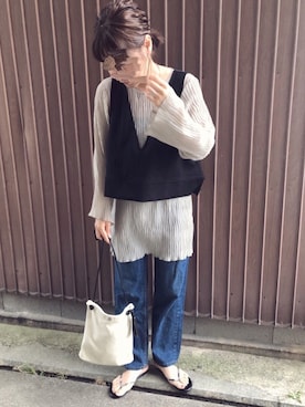 uaさん（レディース・153cm）の夏コーディネート