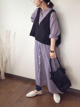 「petitcro」｜uaさん（レディース・153cm）の夏コーディネート