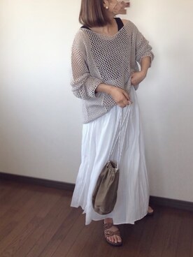 uaさん(レディース・153cm)の夏コーディネート