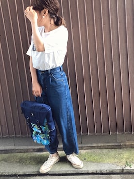 uaさん(レディース・153cm)の夏コーディネート