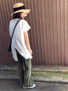 uaさん(レディース・153cm)の夏コーディネート