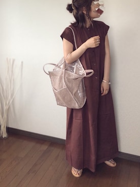 uaさん（レディース・153cm）の夏コーディネート