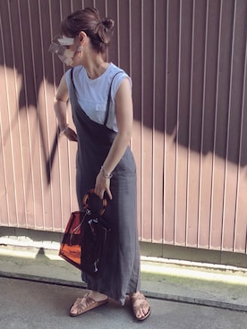 uaさん（レディース・153cm）の夏コーディネート