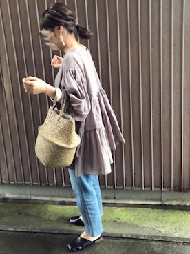 「ゴールディ」｜uaさん（レディース・153cm）の夏コーディネート