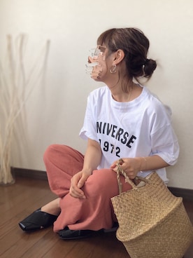 uaさん(レディース・153cm)の夏コーディネート