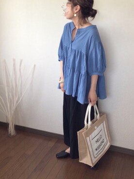 uaさん(レディース・153cm)の夏コーディネート