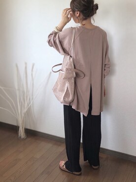 「PAPILLONNER（パピヨネ）のアイテム（リング）」を使った、uaさん（レディース・153cm）の夏コーディネート