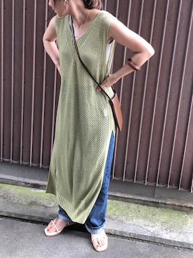 uaさん（レディース・153cm）の夏コーディネート