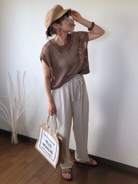 uaさん（レディース・153cm）の夏コーディネート