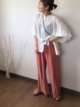 uaさん（レディース・153cm）の夏コーディネート