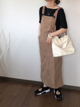 「アンブルネージュ」｜「アイテム（アクセサリー）」を使った、uaさん（レディース・153cm）の夏コーディネート