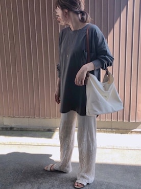 「リップスター」｜「アイテム（その他）」を使った、uaさん（レディース・153cm）の夏コーディネート