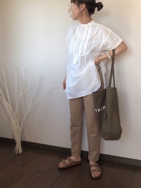 uaさん（レディース・153cm）の夏コーディネート