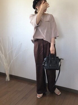 「LAULHERE（ロレール）のVERITABLE/ベリタブル（ハンチング/ベレー帽）」を使った、uaさん（レディース・153cm）の秋コーディネート