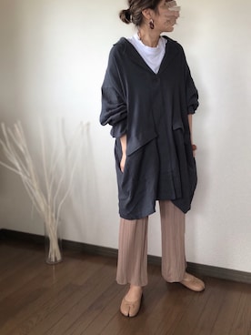 「シェリーアイランド」｜「アイテム（その他）」を使った、uaさん（レディース・153cm）の秋コーディネート