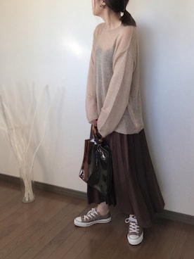 uaさん（レディース・153cm）の秋コーディネート