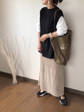 uaさん（レディース・153cm）の秋コーディネート