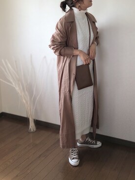 uaさん（レディース・153cm）の秋コーディネート