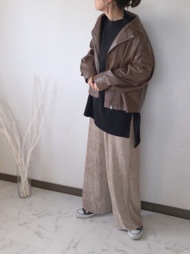 uaさん(レディース・153cm)の秋コーディネート