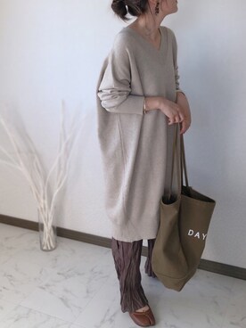 「クリスプ」｜「アイテム（パンプス）」を使った、uaさん（レディース・153cm）の秋コーディネート