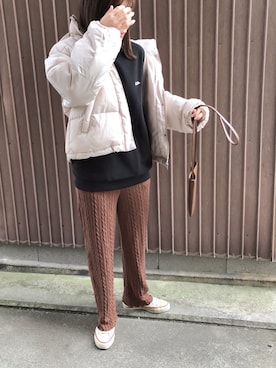 「CONVERSE（コンバース）のconverse（コンバース） ALL STAR OX（オールスターOX）（スニーカー）」を使った、uaさん（レディース・153cm）の秋コーディネート