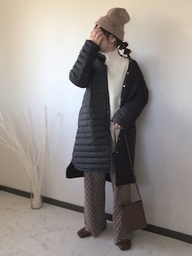 「シェリーアイランド」｜「アイテム（ジャケット/アウター）」を使った、uaさん（レディース・153cm）の秋コーディネート
