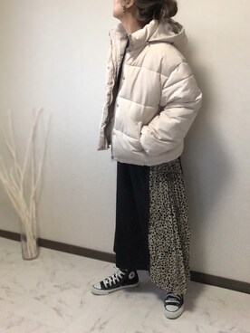 uaさん（レディース・153cm）の冬コーディネート