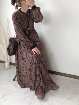 uaさん（レディース・153cm）の冬コーディネート