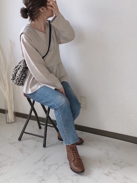 uaさん(レディース・153cm)の冬コーディネート