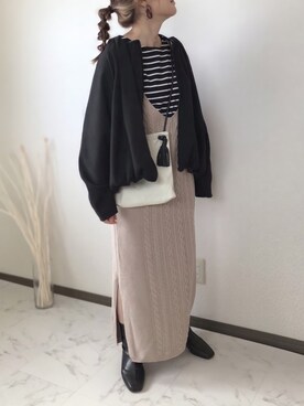 uaさん(レディース・153cm)の冬コーディネート