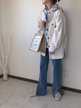 「ap retro（アプレトロ）のアイテム（その他アウター）」を使った、uaさん（レディース・153cm）の冬コーディネート