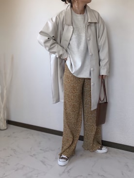 uaさん（レディース・153cm）の冬コーディネート