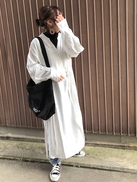 uaさん(レディース・153cm)の冬コーディネート