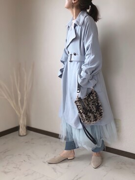 uaさん(レディース・153cm)の冬コーディネート