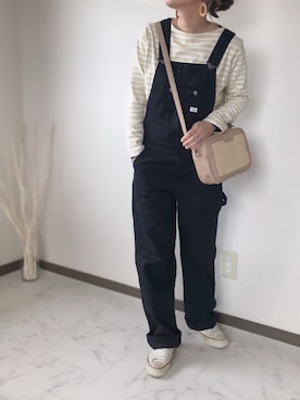 「CONVERSE（コンバース）のconverse（コンバース） ALL STAR OX（オールスターOX）（スニーカー）」を使った、uaさん（レディース・153cm）の春コーディネート