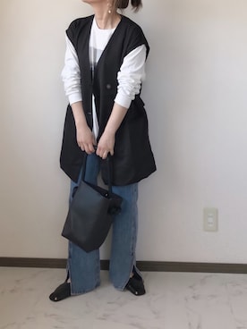 uaさん(レディース・153cm)の春コーディネート