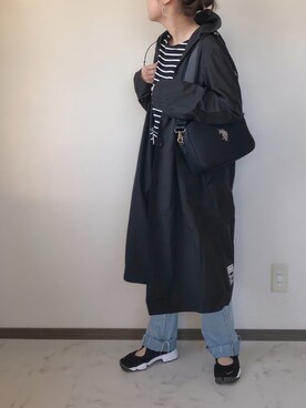 「クリスプ」｜「アイテム（その他アウター）」を使った、uaさん（レディース・153cm）の春コーディネート