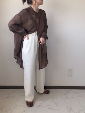 uaさん（レディース・153cm）の春コーディネート