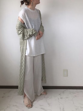 uaさん（レディース・153cm）の春コーディネート