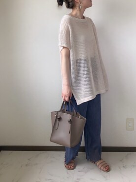 「ノスタルジア」｜uaさん（レディース・153cm）の春コーディネート