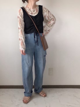 「ラブユ.」｜uaさん（レディース・153cm）の春コーディネート