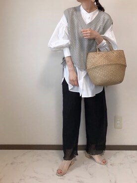 uaさん（レディース・153cm）の春コーディネート