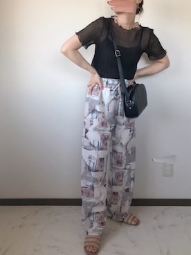 「クリスプ」｜「アイテム（アクセサリー）」を使った、uaさん（レディース・153cm）の夏コーディネート