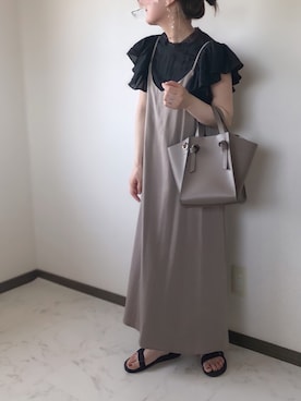 「クリスプ」｜「アイテム（アクセサリー）」を使った、uaさん（レディース・153cm）の夏コーディネート